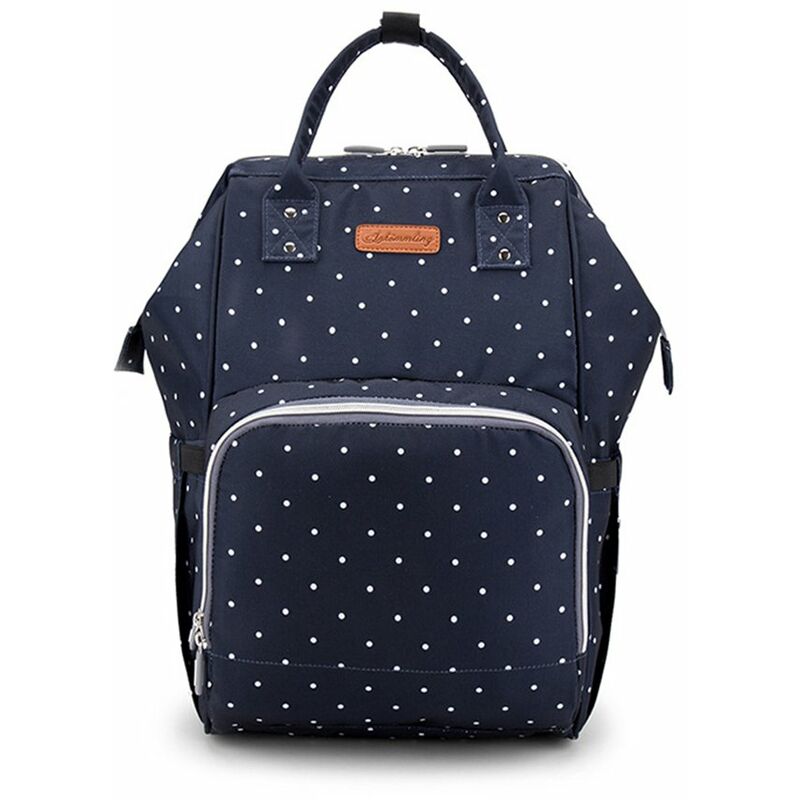 

Bolsa de panales para bebe Mochila Bolsa de momia Bolsas de panales Bolsa de hombro multifuncion de gran capacidad con bolsillos aislantes para
