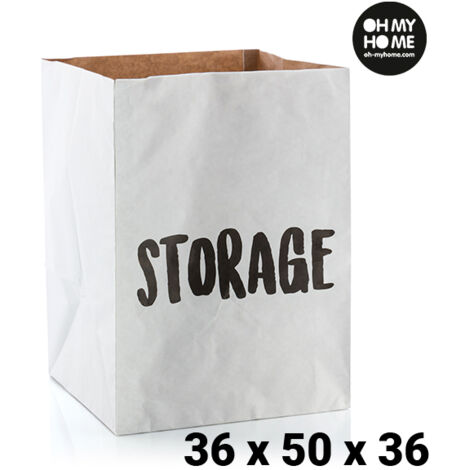 Bolsa de Papel Grande Oh My Home (36 x 50 x 36 cm)