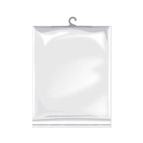 Bolsa de plástico con adhesivo y percha VALENTO Caracas                         Nº1 25 x 28 + 5 cm