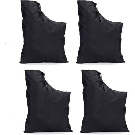 Bolsa de recolección de hojas de poliéster resistente al agua, compacta, ajustable, apta para soplador/aspirador de hojas eléctrico.