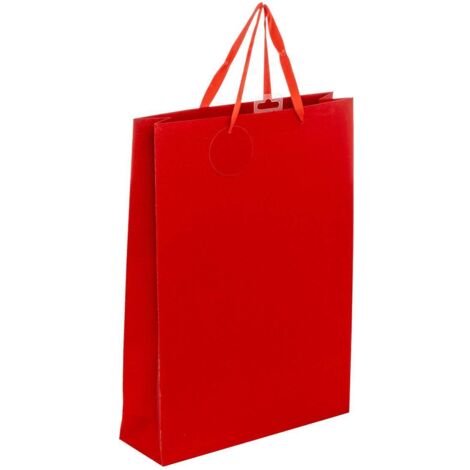 Bolsa de regalo grande con purpurina roja - Feeric lights & christmas