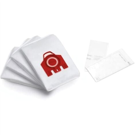 KZQ Bolsa de repuesto para aspiradoras Miele HyClean 3D Efficiency FJM (n.° de pieza 9917710). Compatible con aspiradoras Miele con bolsa. Esta caja contiene 4 bolsas (embalaje no original).