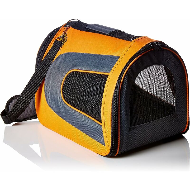 

Bolsa de transporte para gato - Estuche de transporte con correa para el hombro para gato, perro pequeño, conejo, extraíble, lavable, transpirable y