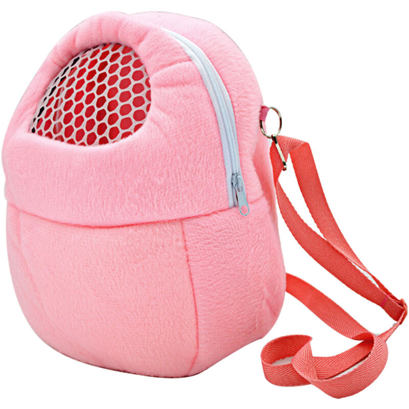 

Bolsa de transporte para mascotas, bolsa de bolsos de viaje saliente portatil transpirable,Rosa