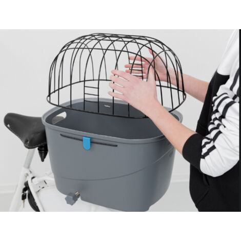 Bolsa de transporte Trixie 13115 Gris Metal Plástico 36 x 47 x 46 cm Bicicleta
