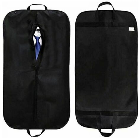 Bolsa de viaje plegable de 2 piezas, 101 cm, con asa y protector de ropa, 100 x 60 cm