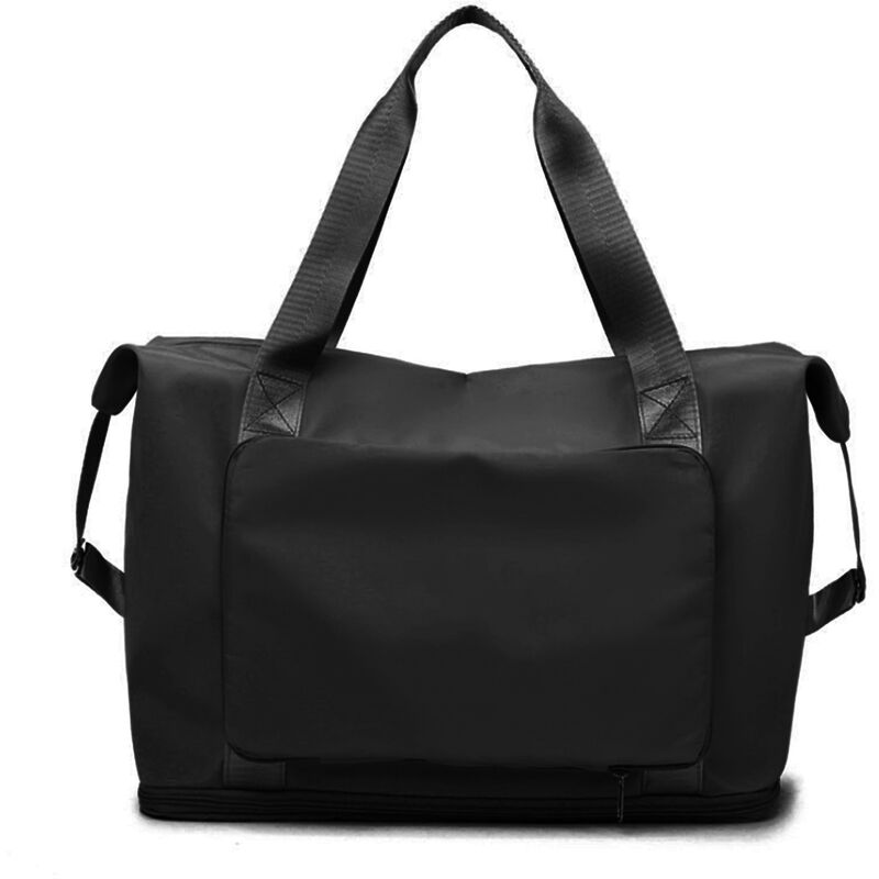 

Bolsa de viaje plegable de gran capacidad Ligero impermeable Bolsas de equipaje de mano Organizador de maquillaje con correa fija para mujeres y