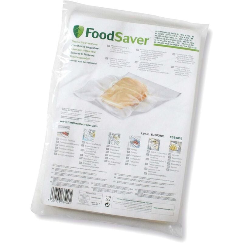 

Bolsa envasadora al vacío 48 unidades - Foodsaver