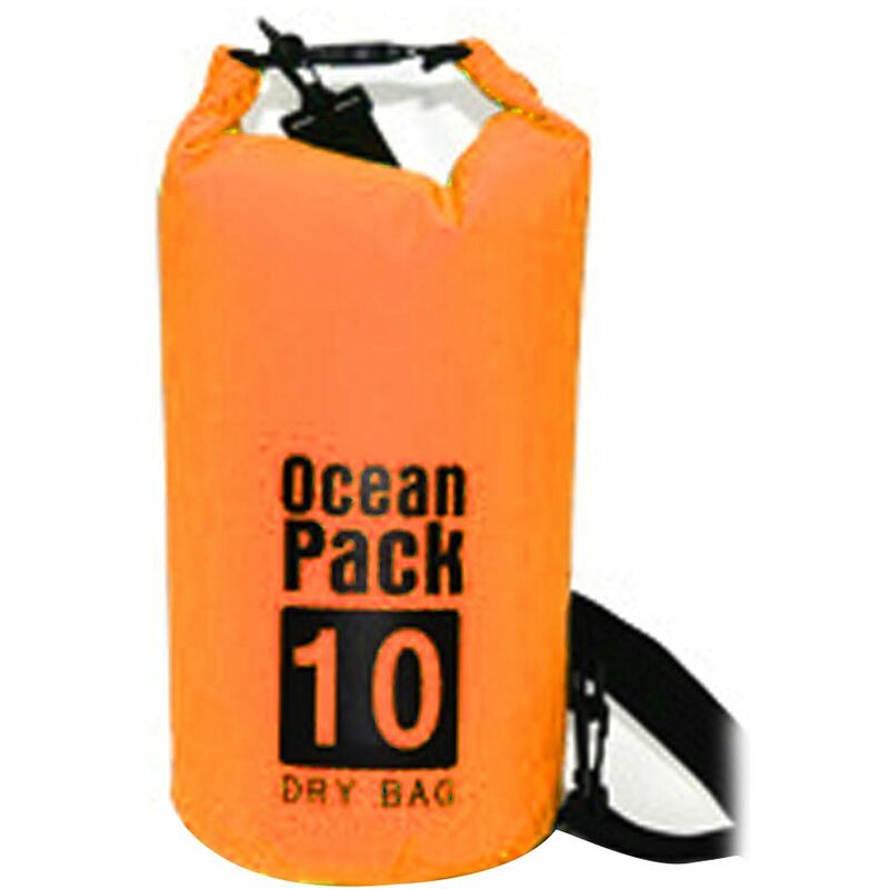 

Bolsa flotante de agua, Bolsa impermeable para exteriores, Bolsa flotante para natacion, Bolsa de almacenamiento para natacion,Naranja, 10L