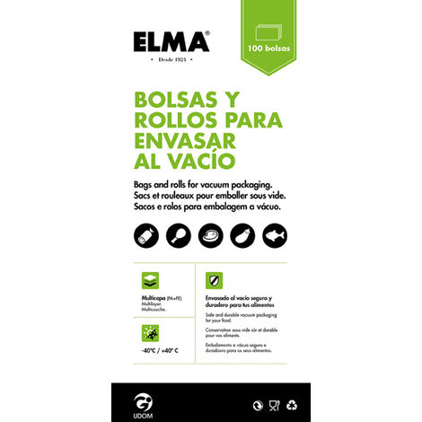 BOLSA GOFRADA 10X25CM (100U) 15.18.4 - 031480