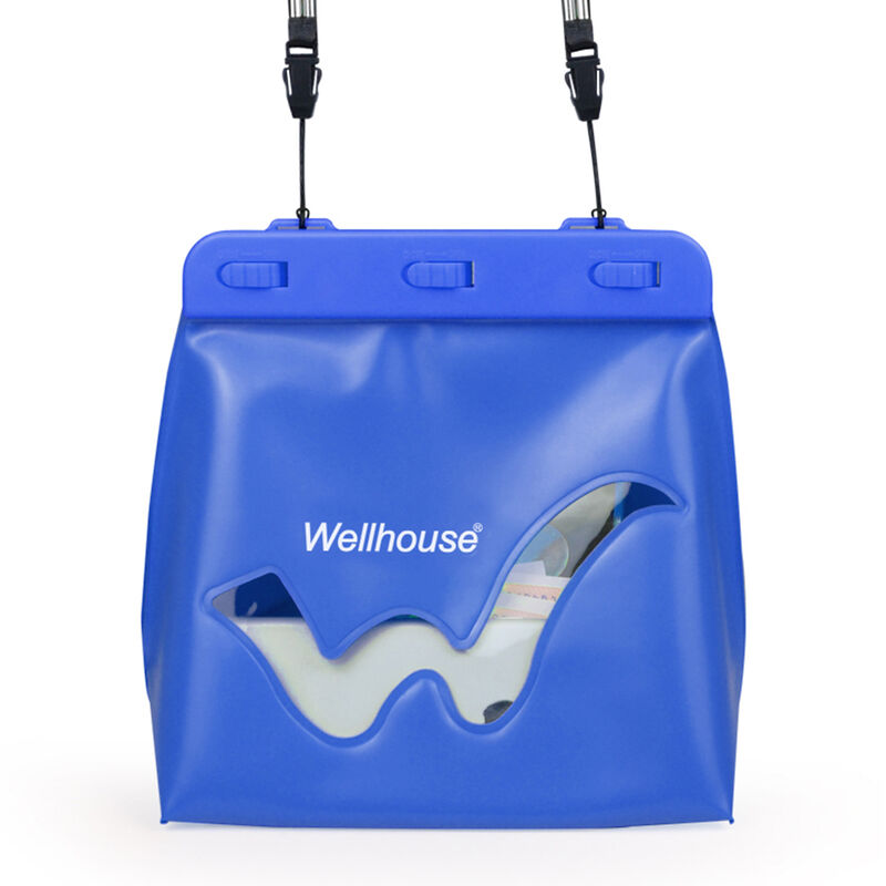 

Wellhouse - Bolsa impermeable de PVC para artículos de tocador, bolsa de viaje, estuche seco, para acampar en la playa al aire libre, kayak,