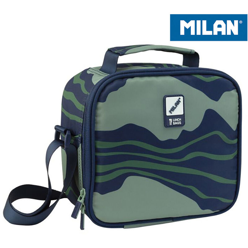 

*ult.unidades* bolsa isotérmica porta alimentos con 3 recipientes melt verde 3,5l - Milan