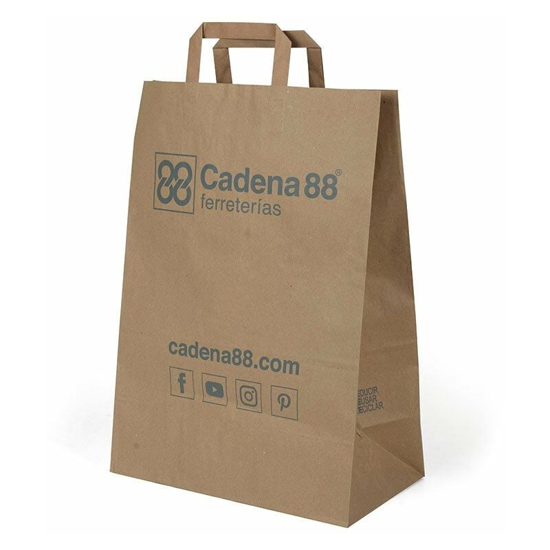 

Cadena88 - BOLSA PAPEL C 88 32X45 CM. CJA.250 UN.