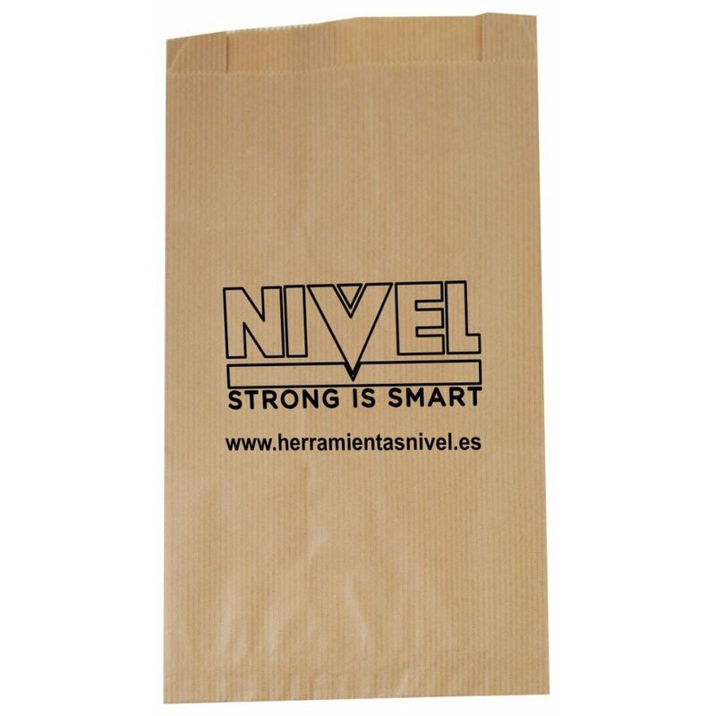 

Bolsa Papel Tpv 12 X 21,5 X 5cm 35gr Kraft Marr 500 Pz - Nivel