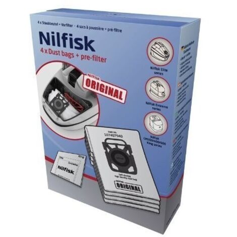 BOLSA PARA ASPIRADOR NILFISK BOLSAS ASP.ELITE