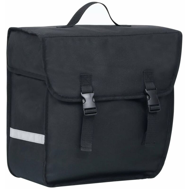 

Bolsa para bicicleta alforja impermeable 21 L negra