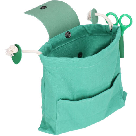 Bolsa para fruta con clip para cinturón, fabricada en lona Oxford – Multifuncional para recolectar fruta al aire libre y practicar senderismo.