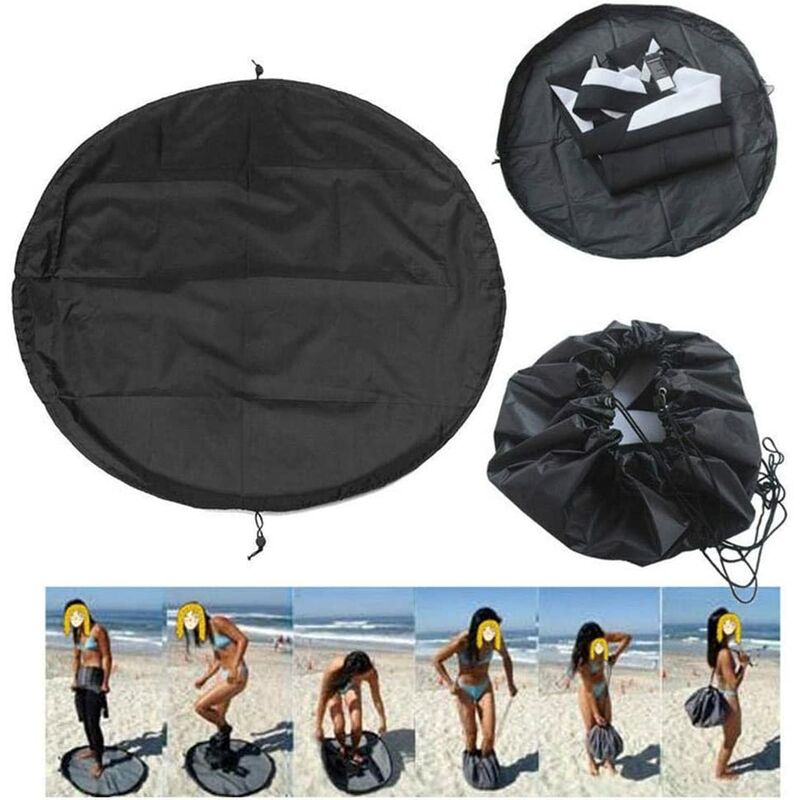 

Bolsa para guardar el traje de baño, bolsa para guardar el traje de playa, traje de neopreno, traje de baño de surf, aprox.90 cm de diámetro, a