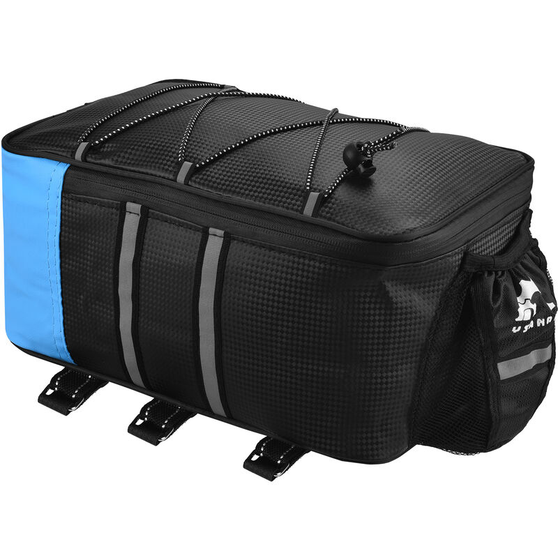 

Ysanam - Bolsa para maletero de bicicleta con cubierta impermeable para lluvia Bolsa trasera para bicicleta Bolsa para portabicicletas,Azul