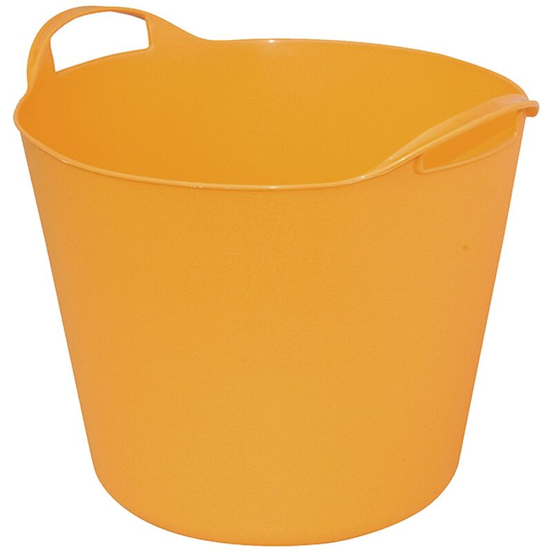 

Bolsa para múltiples usos en plástico, naranja color 42 LT. Ø sup. 455 mm. inf. 360 H 345/385 mm.