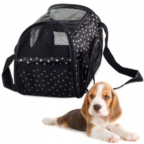 BOLSA PARA PERRO 4 NEGRO (30) GABB