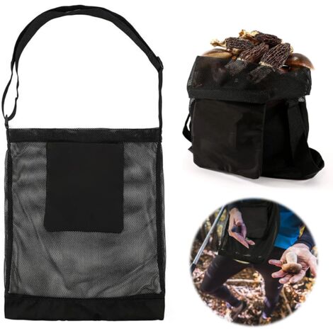 Bolsa para recolectar setas, bolsa para recoger fruta, bolsa de malla para cosecha, bolsa para almacenar verduras, bolsa de caza, bolsa plegable para recolectar alimentos.