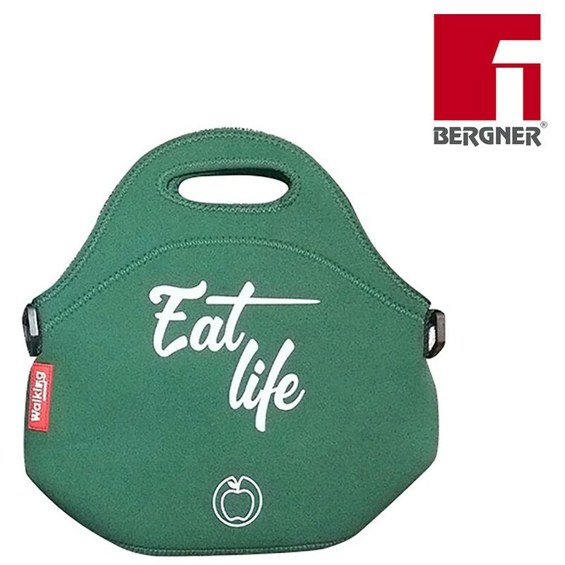 

Bolsa Porta Alimentos Poliester Verde Modelo Eat Life 30X30X17Cm Bergner