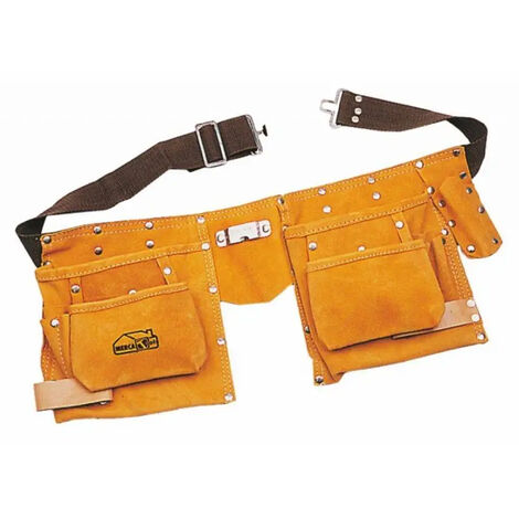 Bolsa portaherramientas doble Cinturon herramientas carpinteria y bricolaje
