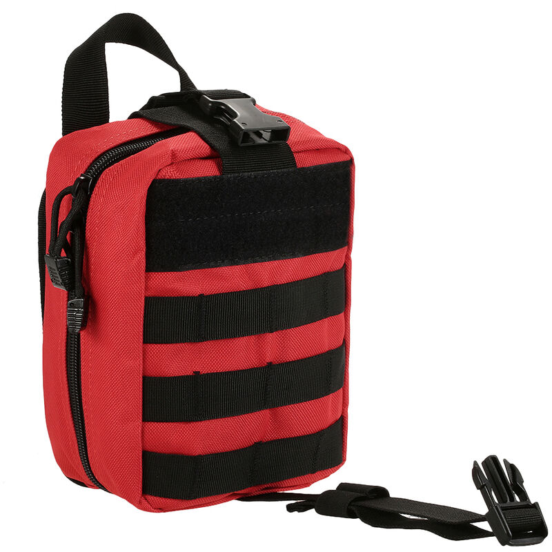 

Bolsa Utilidad supervivencia al aire libre, bolso medico, Rojo