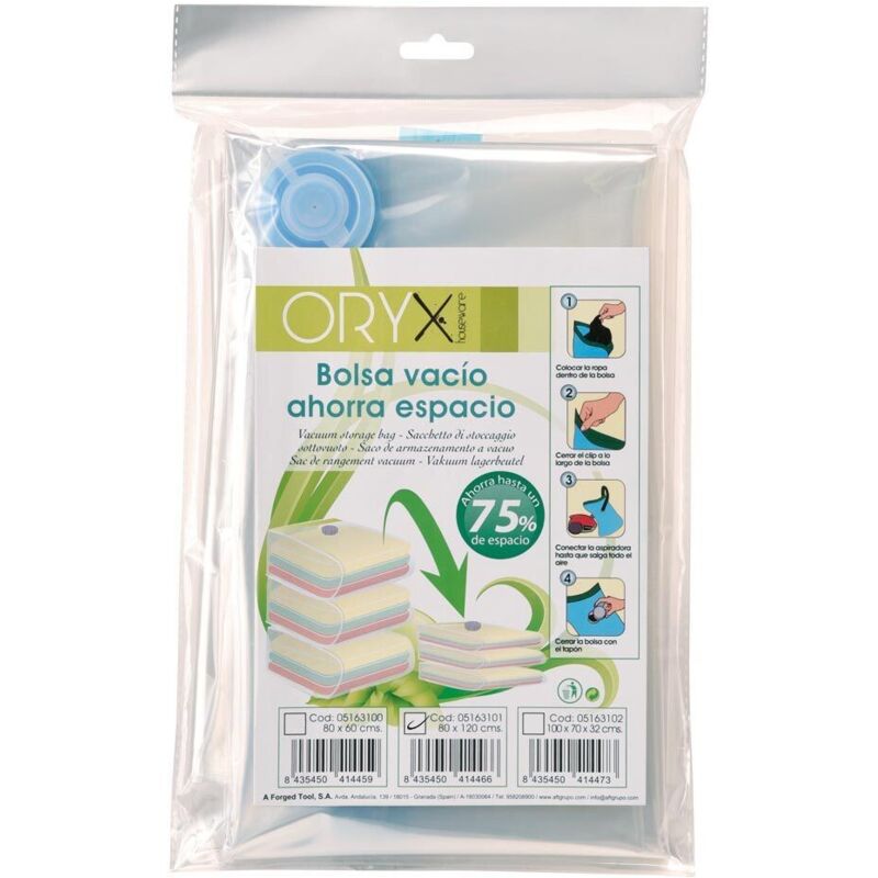 Sac sous vide gain de place 80x120 cm Sac sous vide gain de place 80x120 cm