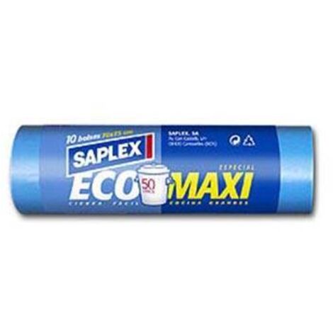 BOLSAS BASURA ECO MAXI 70X75CM.10U. -