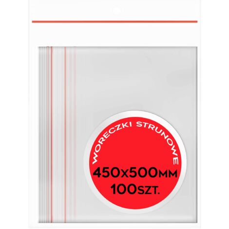 BOLSAS CON CREMALLERA 450/500 100uds