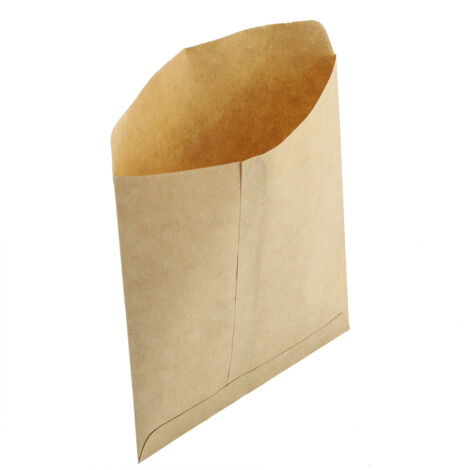 [Bolsas de almacenamiento de papel kraft] – 100 bolsas de papel kraft (9 x 13 cm) para semillas y granos – Adhesivo fuerte – Producto nuevo – 100 unidades por paquete