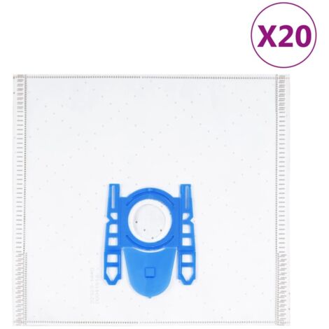 Bolsas de aspiradora para Bosch/Siemens DEFGH 20 uds