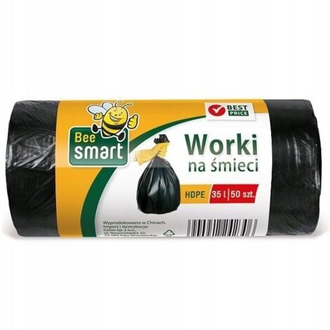 Bolsas de basura Paclan Bee Smart de 35 l (50 unidades) 242303