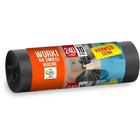 Bolsas de basura resistentes 240 l 10 uds.