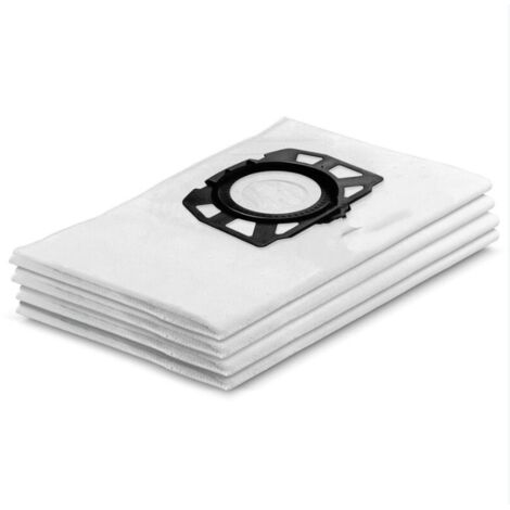 Bolsas de filtro Karcher para la nueva gama KWD1, KWD2, KWD3, WD2 Plus, WD3 (paquete de 4)