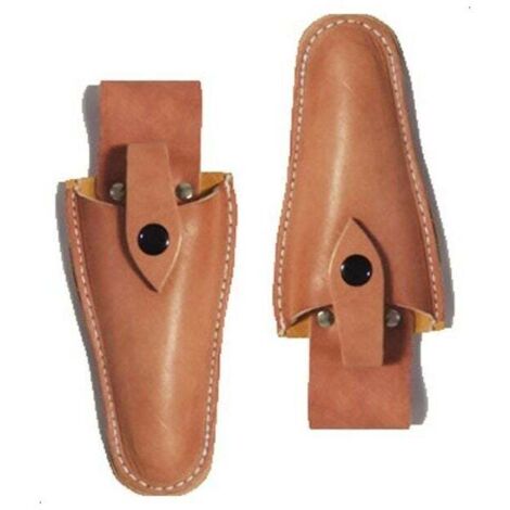 Bolsas de herramientas de cuero con bolsa para cinturón para alicates, tijeras de podar, tijeras, cuchillos o herramientas de jardinería.