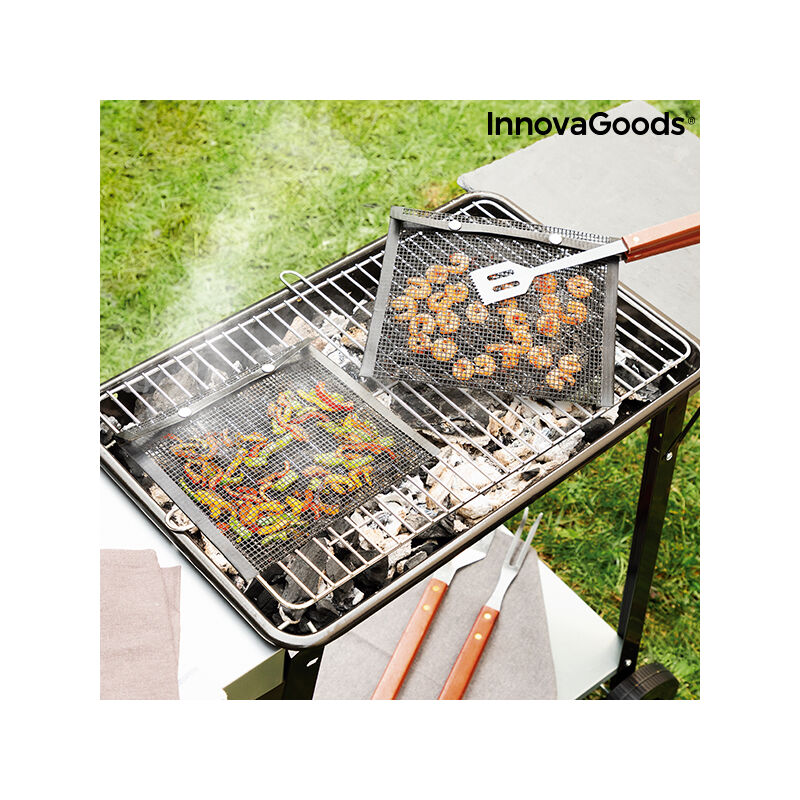 

Bolsas de Malla para Barbacoa BBQNet InnovaGoods (Pack de 2)