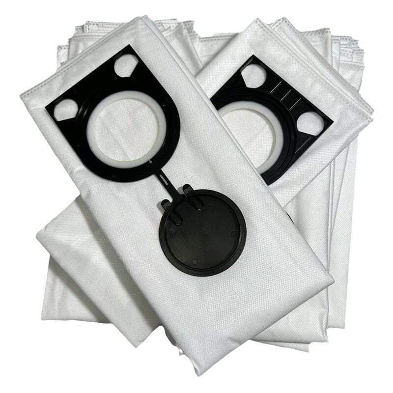 Bolsas de polvo para aspiradora Bosch 10 Uds., adecuadas para accesorios para aspiradoras, bolsas de filtro BSH20/GAS25, bolsas de polvo no tejidas,