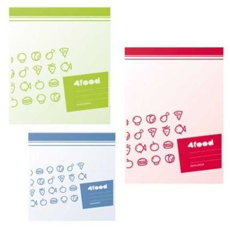 Bolsas para alimentos de 19x12 cm, 20 unidades, 4Food Tescoma 897020