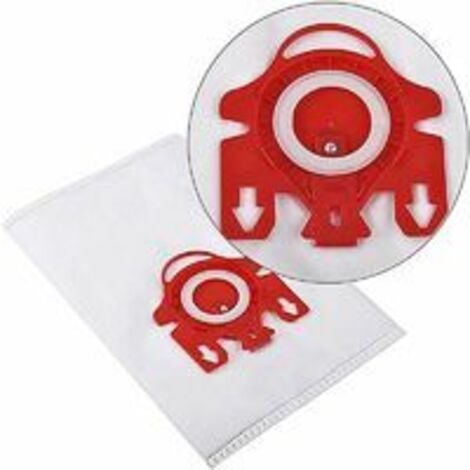 OTROS Bolsas para aspiradora Miele 9917710 HyClean 3D Efficiency FJM, para aspiradoras con bolsa Miele, caja con 4 bolsas H345