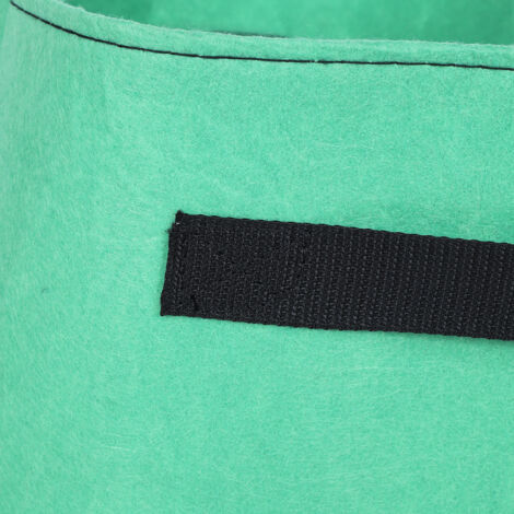 Bolsas para plantar patatas con ventana de visualización – Juego de 2 bolsas gigantes, de 10 capas, de material no tejido transpirable para huertos y áreas interiores/exteriores.