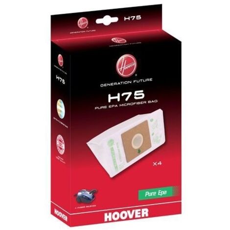 BOLSAS x4 H75 PARA ASPIRADORA HOOVER