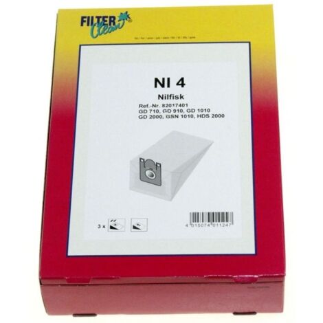 BOLSAS (x5) PARA ASPIRADOR NILFISK ADVANCE
