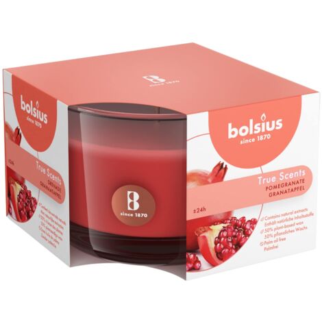 Bolsius Candela Bicchiere Melograno 90x63mm