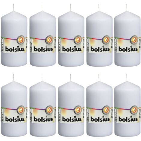 Bolsius Candele Profumate Rigate 6 pz 120x58 mm Melograno