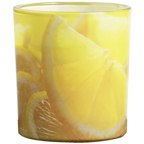 Bolsius Duftkerze im Glas citronella, Höhe 8 cm, Ø 7 cm Kerze Dekokerzen