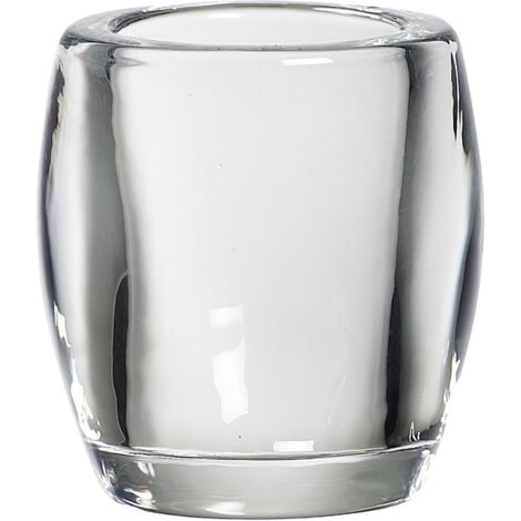 Bolsius Glas für Teelichte klar Höhe 7,7 cm, Ø 7,2 cm Kerzenglas Kerzenhalter
