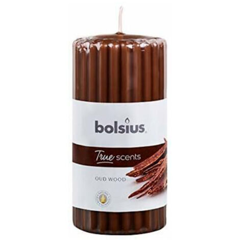 BOLSIUS Moccolo zigrinato Out Wood